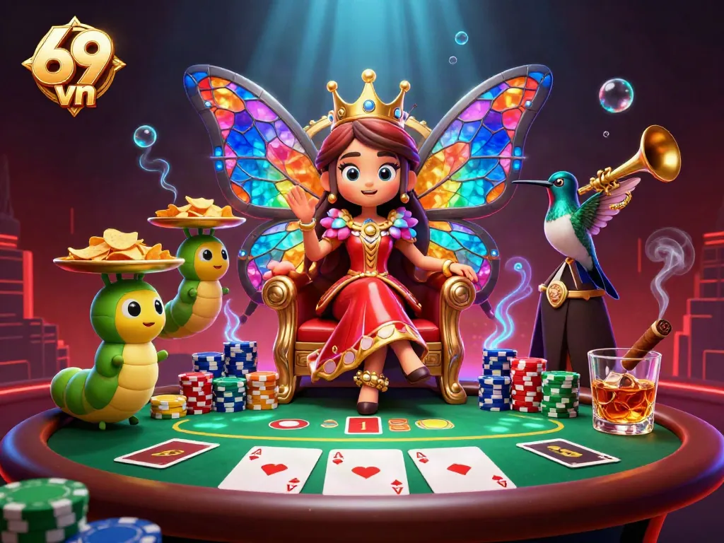 Experience thrilling gameplay at 69 vn with dynamic poker action and vibrant casino elements.