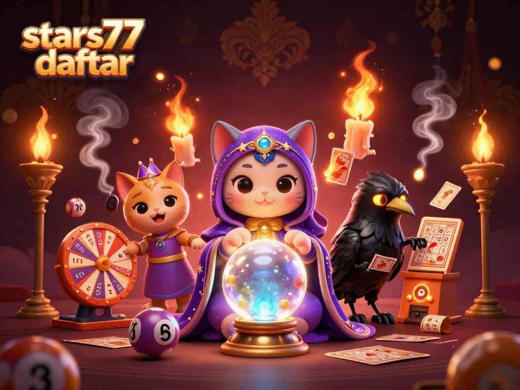 Keberuntungan menanti di stars77 daftar dengan permainan lotere dan kartu bingo yang menarik.