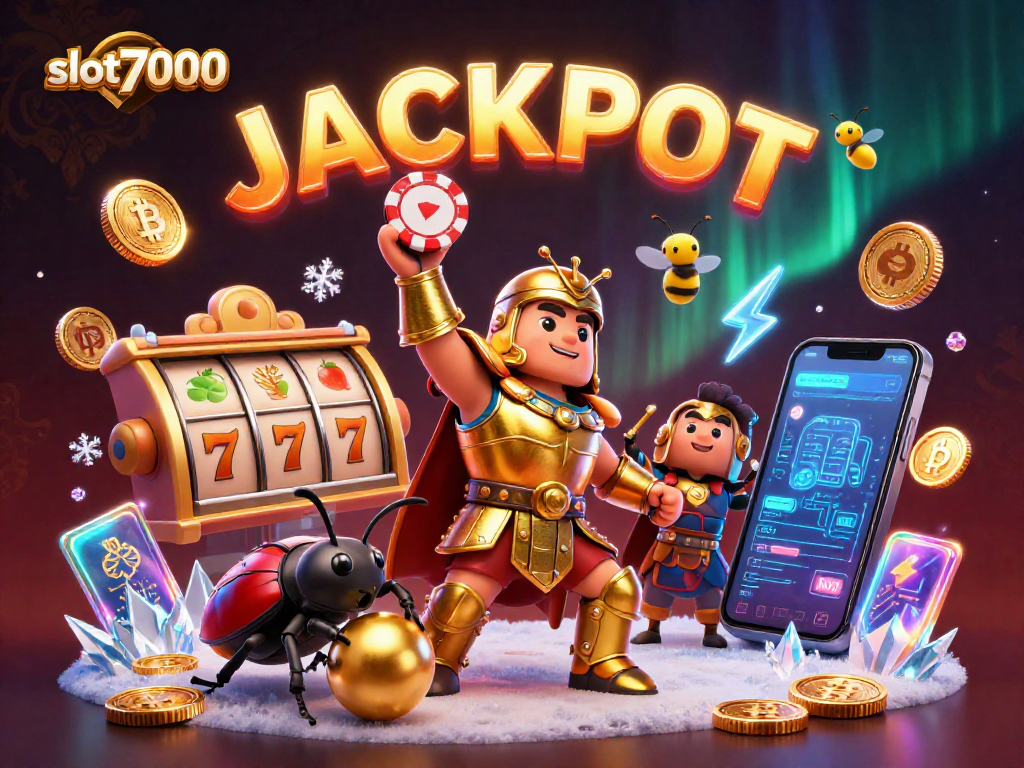 Menangkan pengalaman bermain di slot7000 dengan slot reels dan simbol keberuntungan.