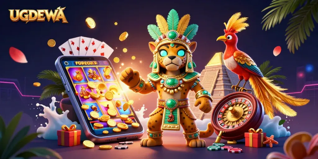 Experience thrilling wins with UGDEWA's vibrant online casino games featuring exciting slots.