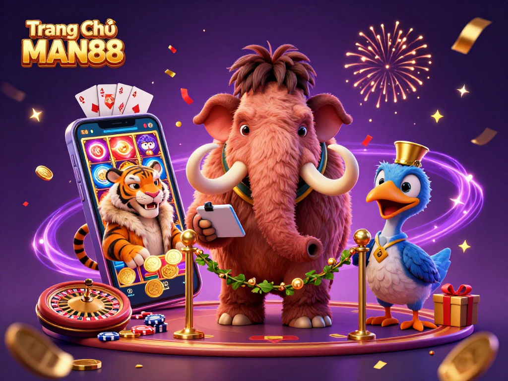 Get ready to win at Trang Chủ MAN88 with amazing gaming adventures and vibrant action!