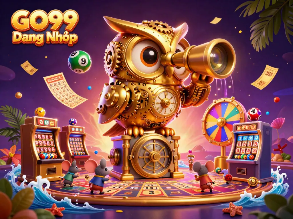 Experience GO99 Đăng Nhập at a vibrant casino with dynamic games and colorful elements.