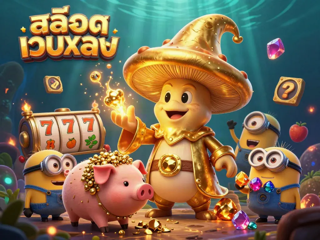 เว็บไซต์สล็อตเว็บตรง ที่มีเวทมนตร์ทองคำและเกมสล็อตที่ดีที่สุด