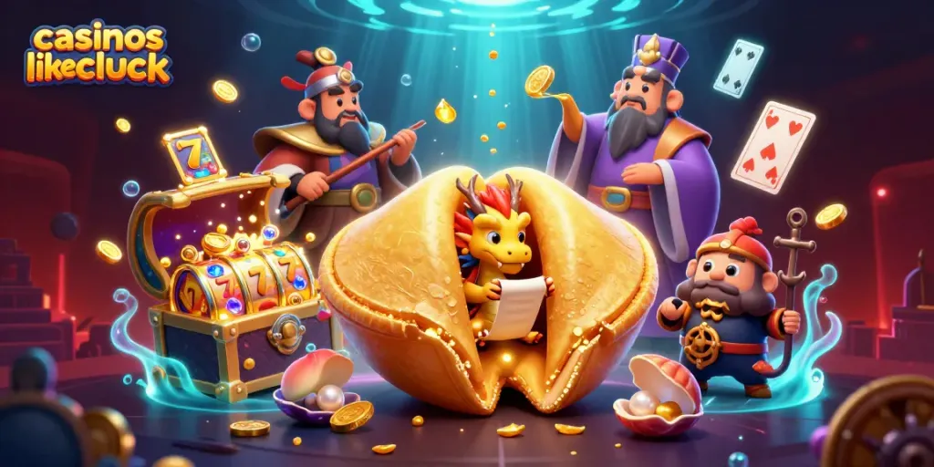 Engage in exciting gameplay with casinos like McLuck, featuring vibrant gold coins and colorful slots.
