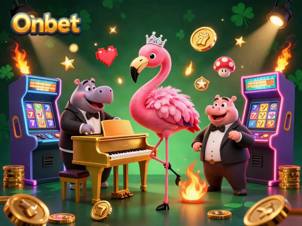Experience the vibrant action of slots at Onbet, featuring stunning characters and colorful gaming elements.