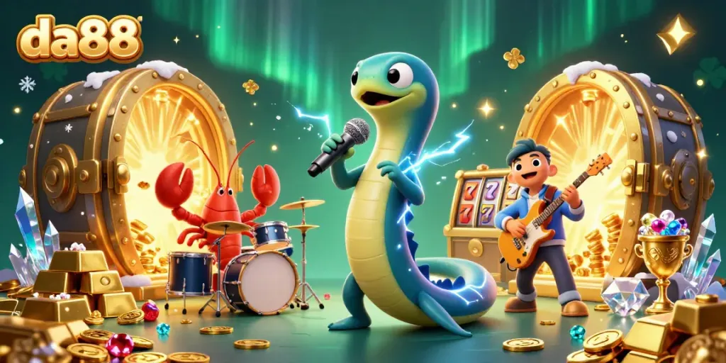 Experience da88's underwater casino vibes with thrilling performances and treasure everywhere.